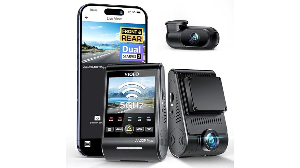 dual lens vehicle recorder