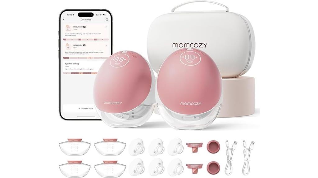 dual portable breast pumps