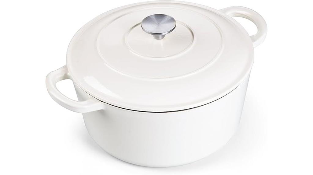 e far 7qt enameled dutch oven