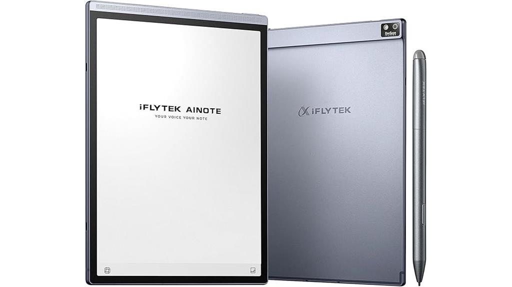 e ink note taking tablet