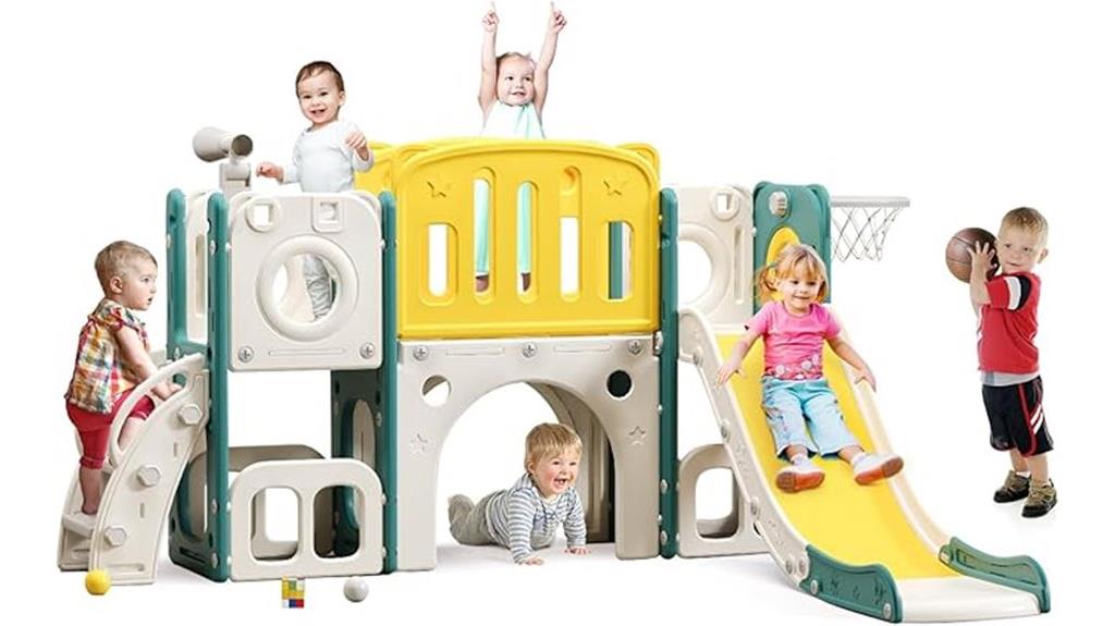 eight in one toddler slide