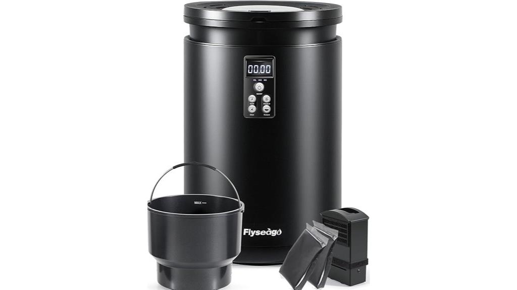 electric compost bin features