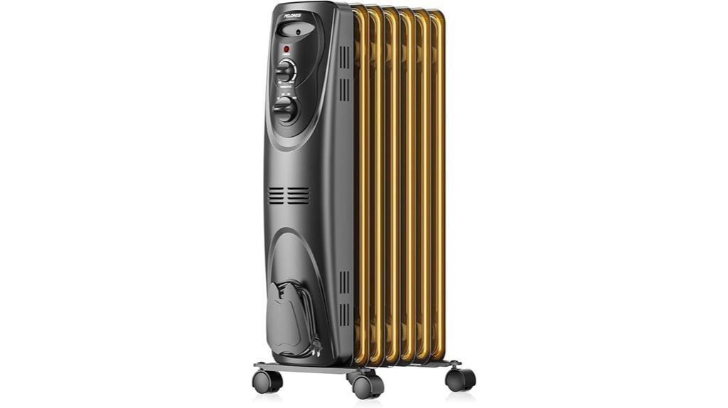 electric oil filled heater