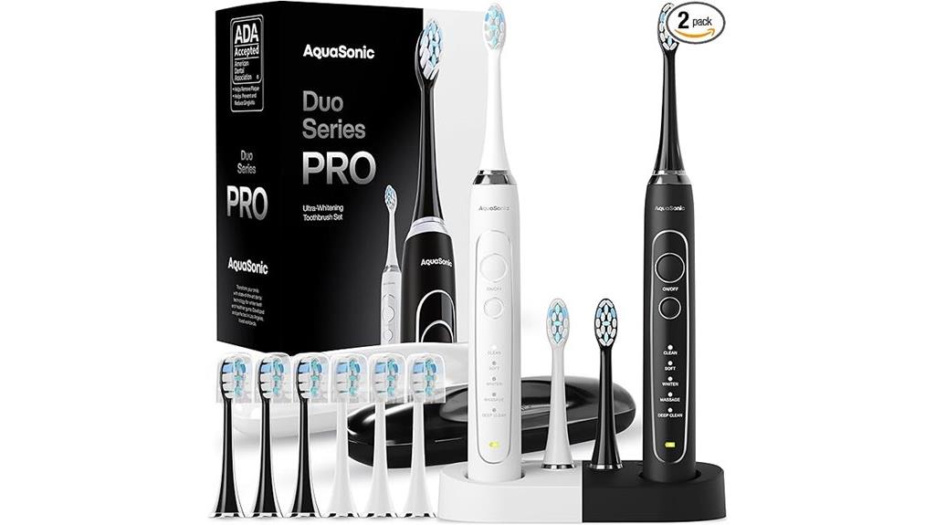 electric toothbrush with multiple heads