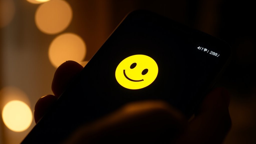 emoji cues reveal genuine interest