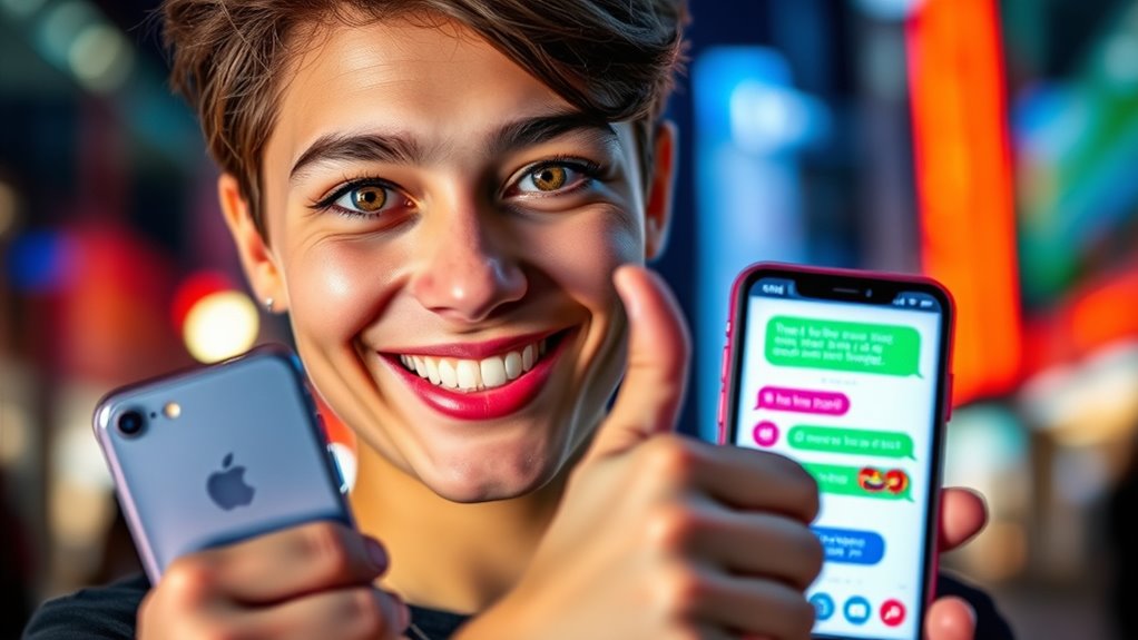 engage with social media