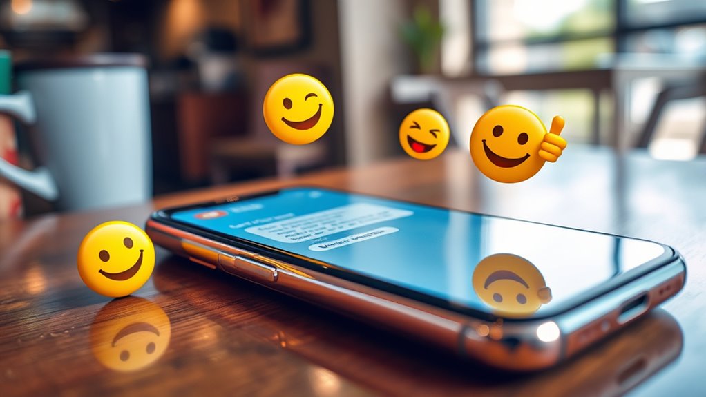 enhance messages with emojis