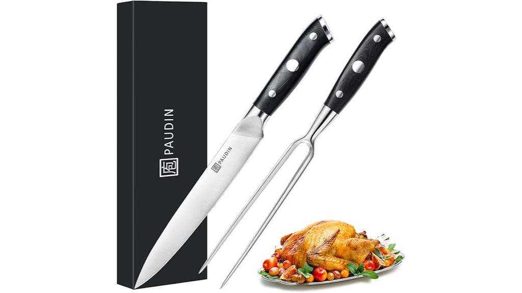 ergonomic 8 inch carving knife