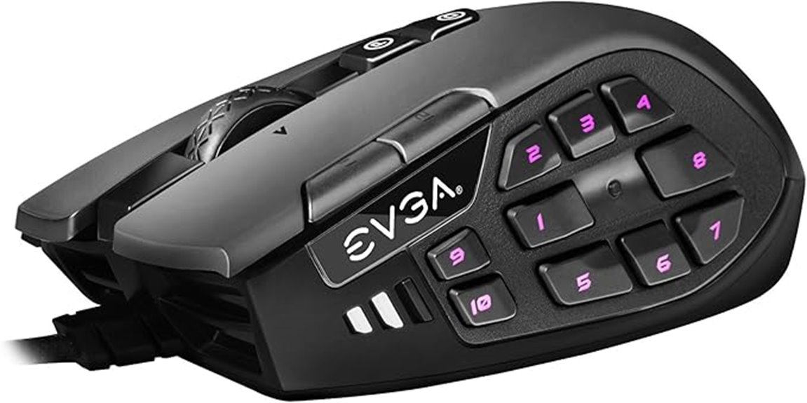 evga x15 mmo mouse