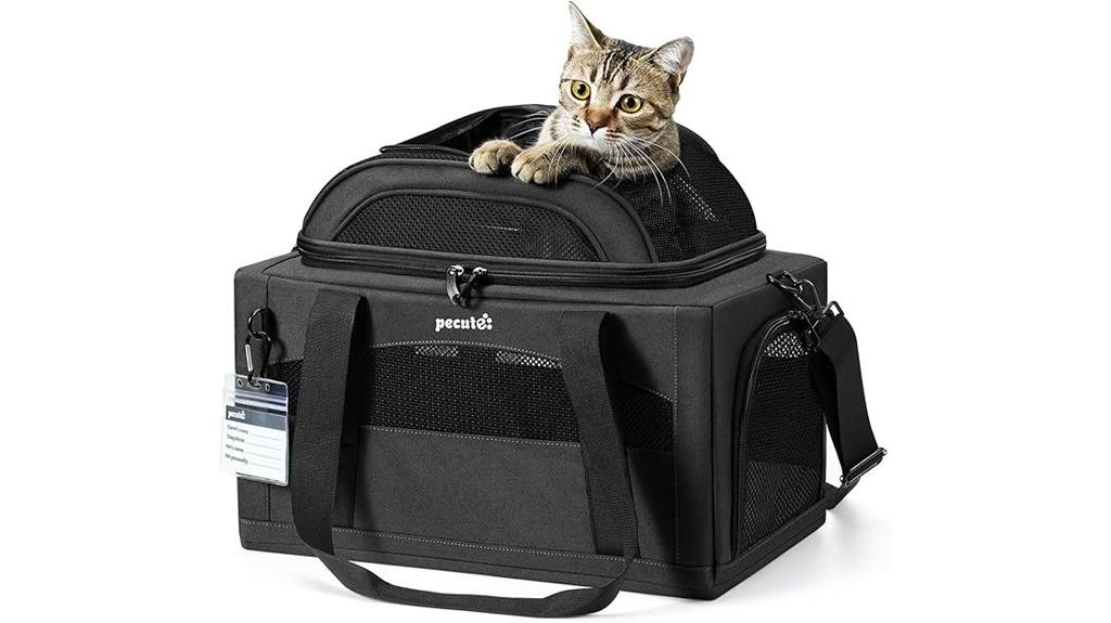 expandable pet carrier for small dogs