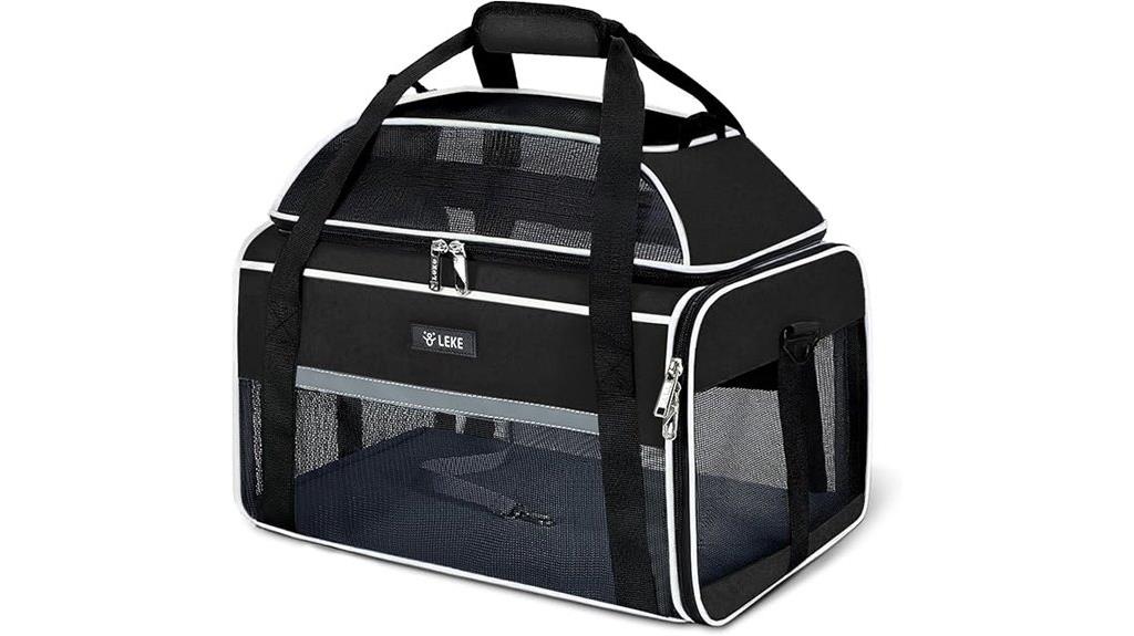 expandable pet travel carrier