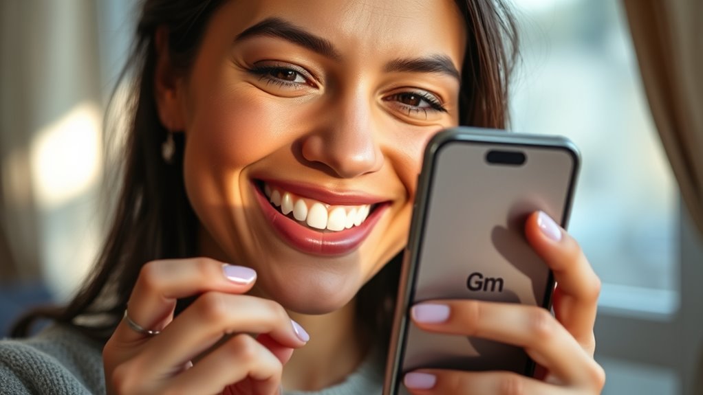 express genuine enthusiastic reply