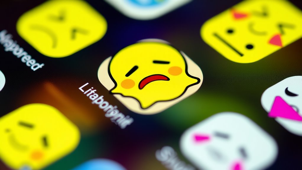 expressing boredom with emojis