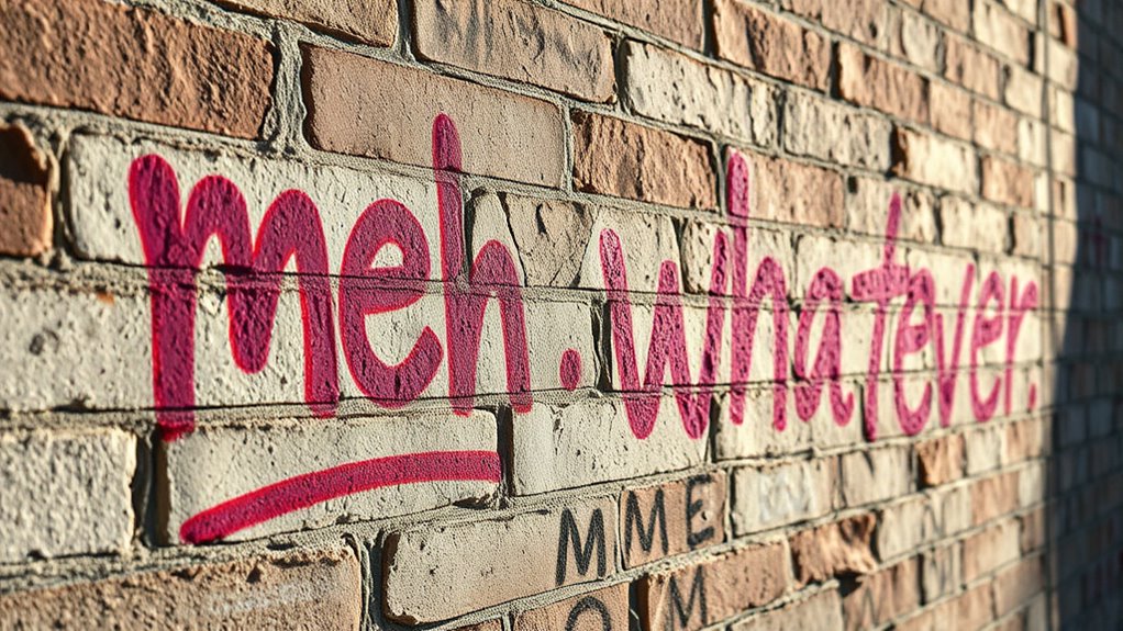 expressing disinterest subtly online