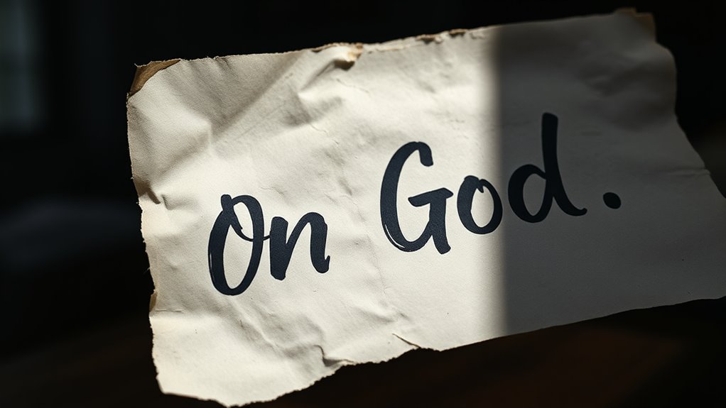 expressing honesty and sincerity