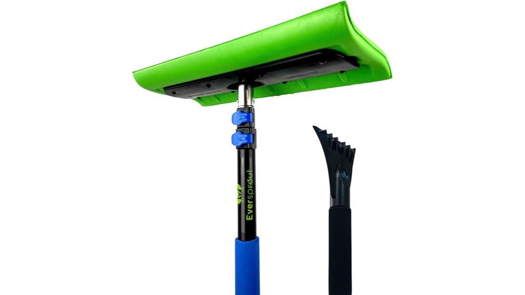 extendable snow buster tool