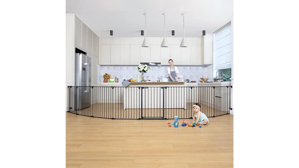 extra wide baby safety gate
