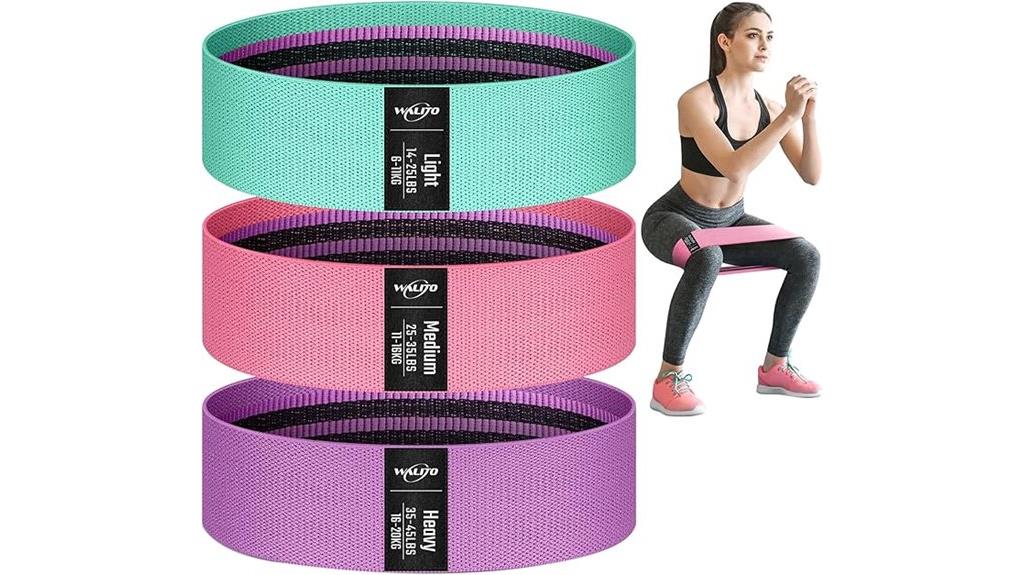 fabric workout resistance bands
