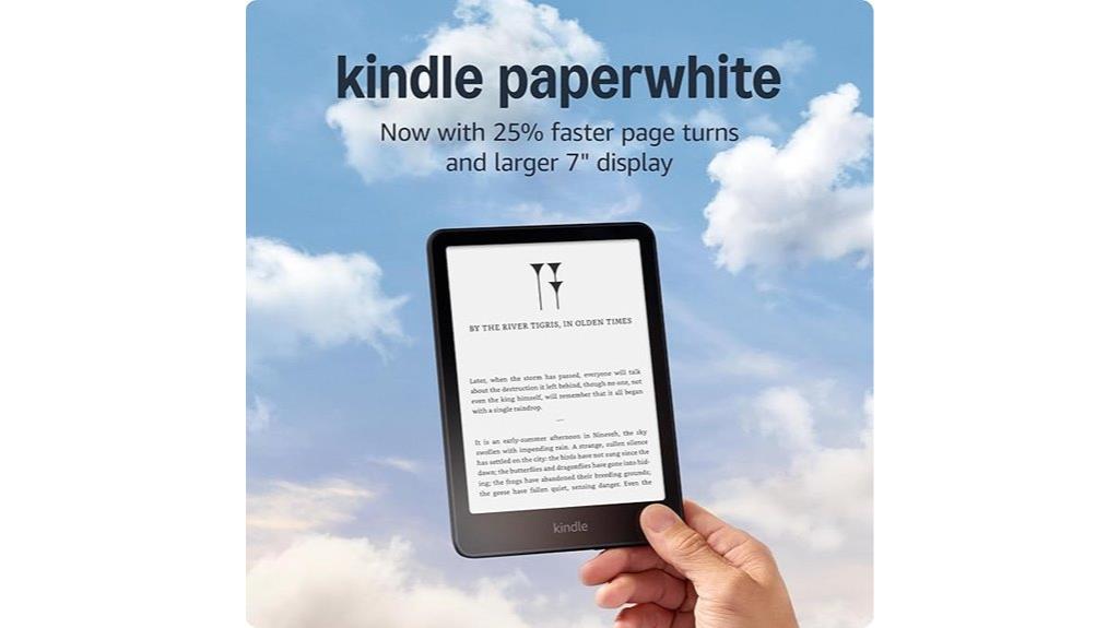 fastest kindle with glare free display