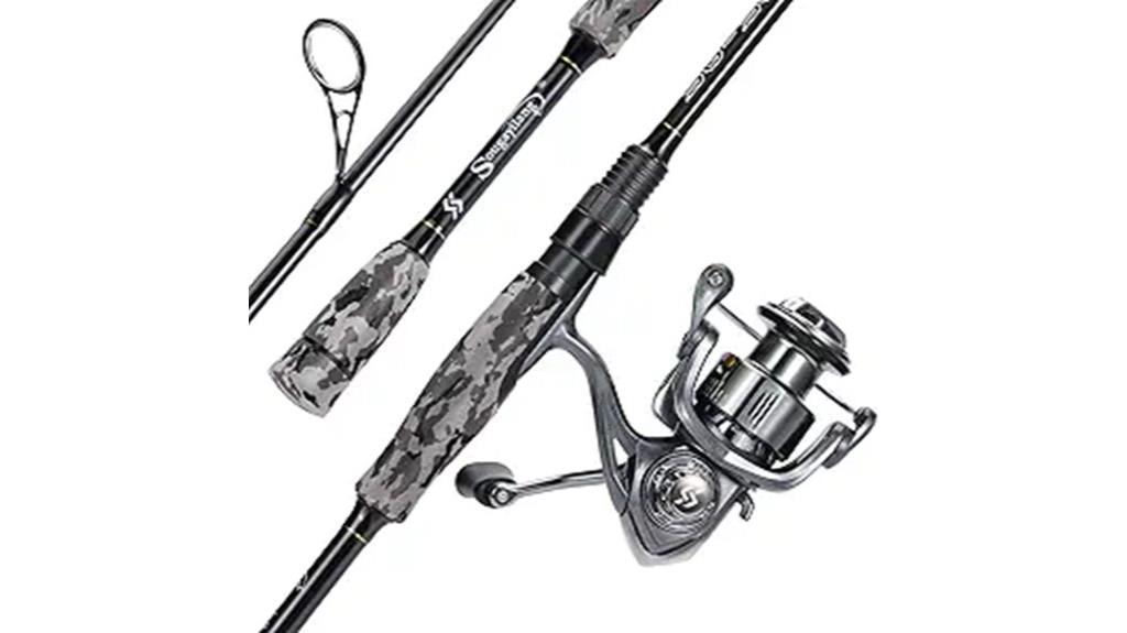 fishing rod and reel combo