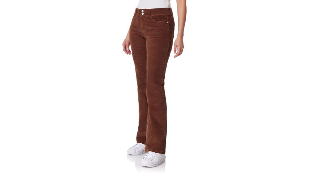 flirty curvy flare jeans