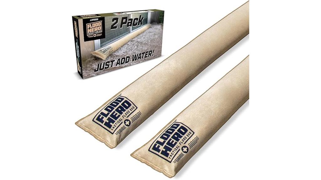 flood resistant water activated sandbags