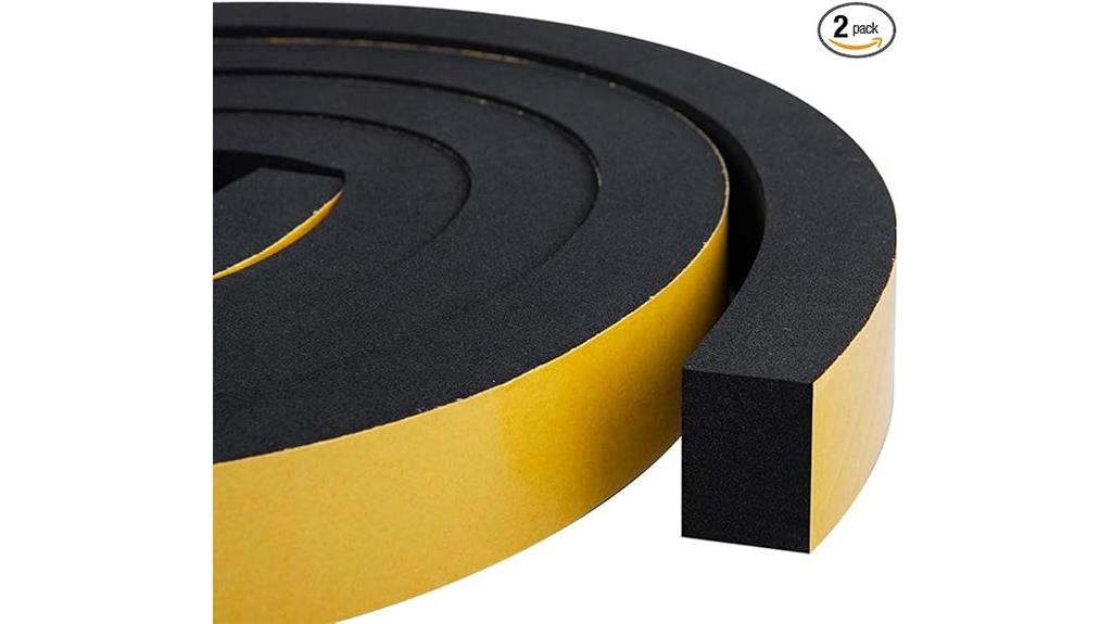 foam weather stripping pack