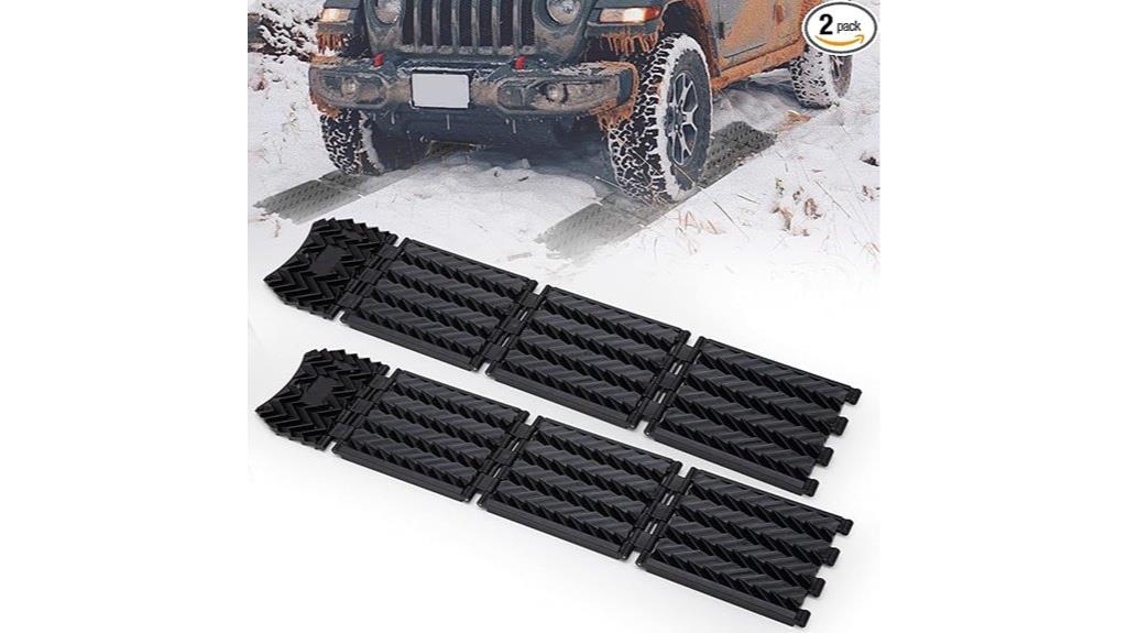 foldable tire traction mats