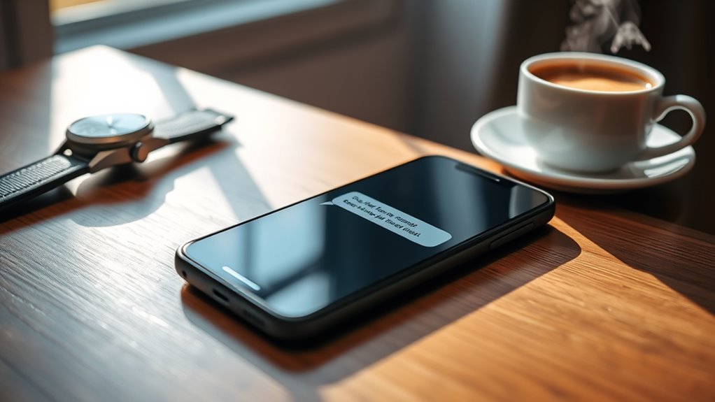 follow up with patience