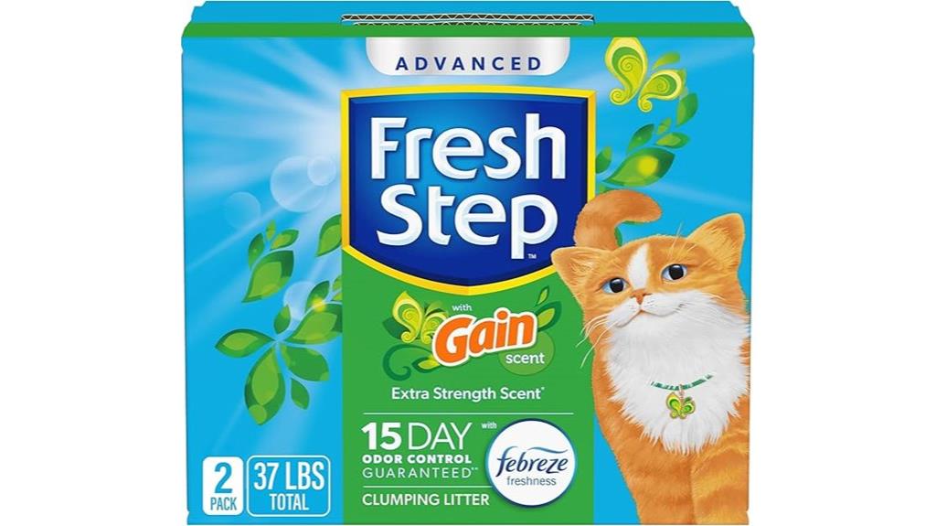 fresh step cat litter