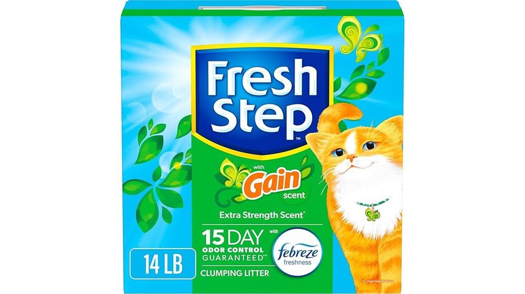 fresh step febreze scent
