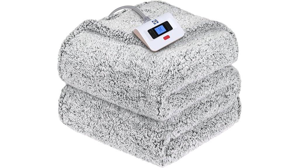 full size electric blanket with ten settings