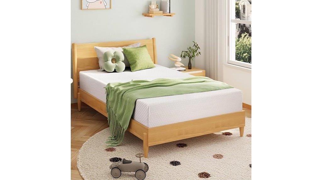 full size white mattress