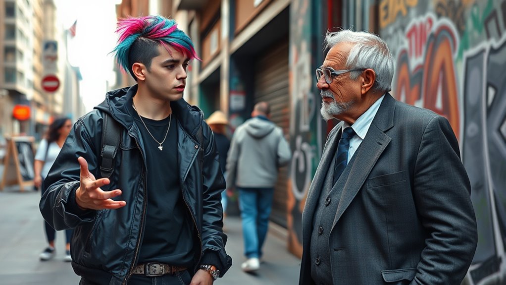 generation gap mockery