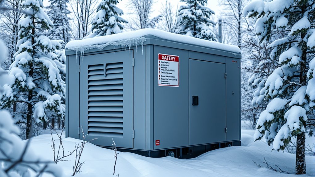 generator enclosures for winter