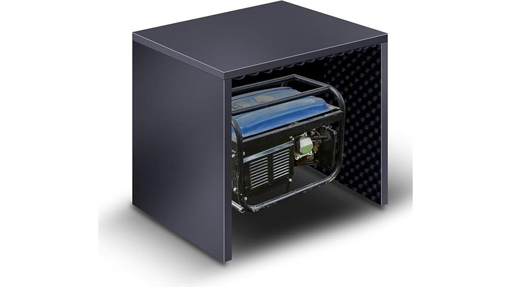 generator noise reduction cover