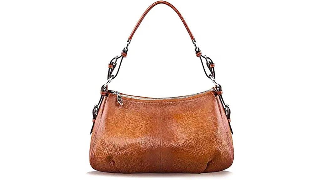 genuine leather shoulder bag