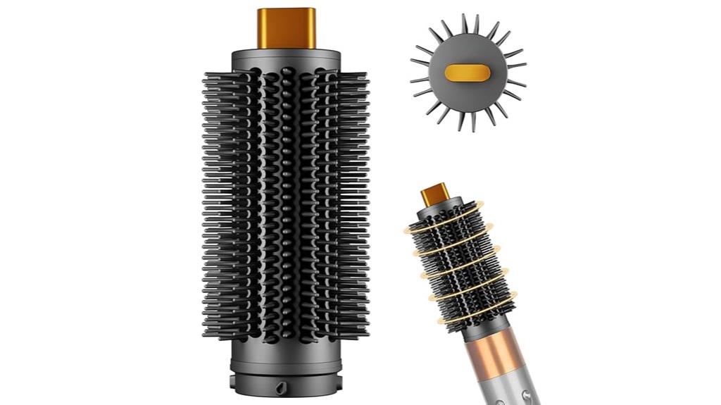 gold dyson airwrap brush