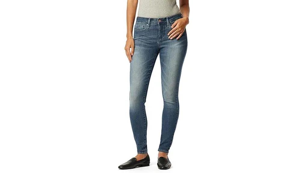 gold women s shaping skinny jeans