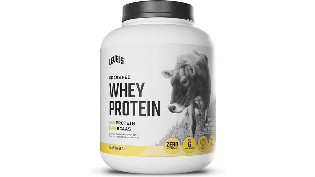grass fed vanilla protein