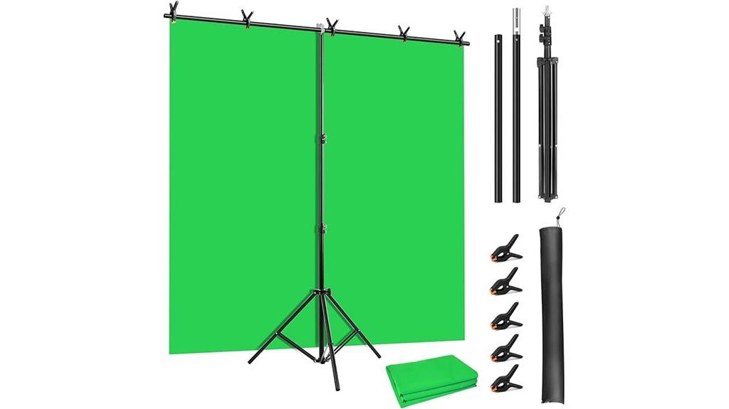 green screen kit accessories