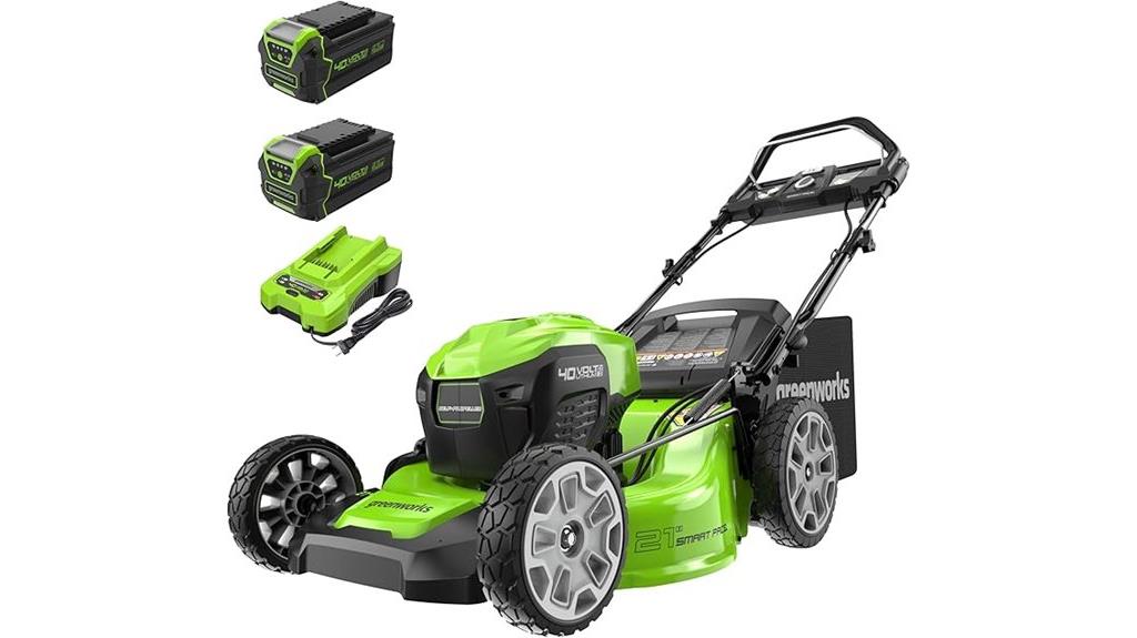 greenworks 40v mower bundle