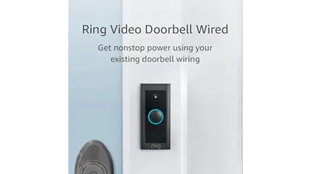 hd doorbell with motion detection