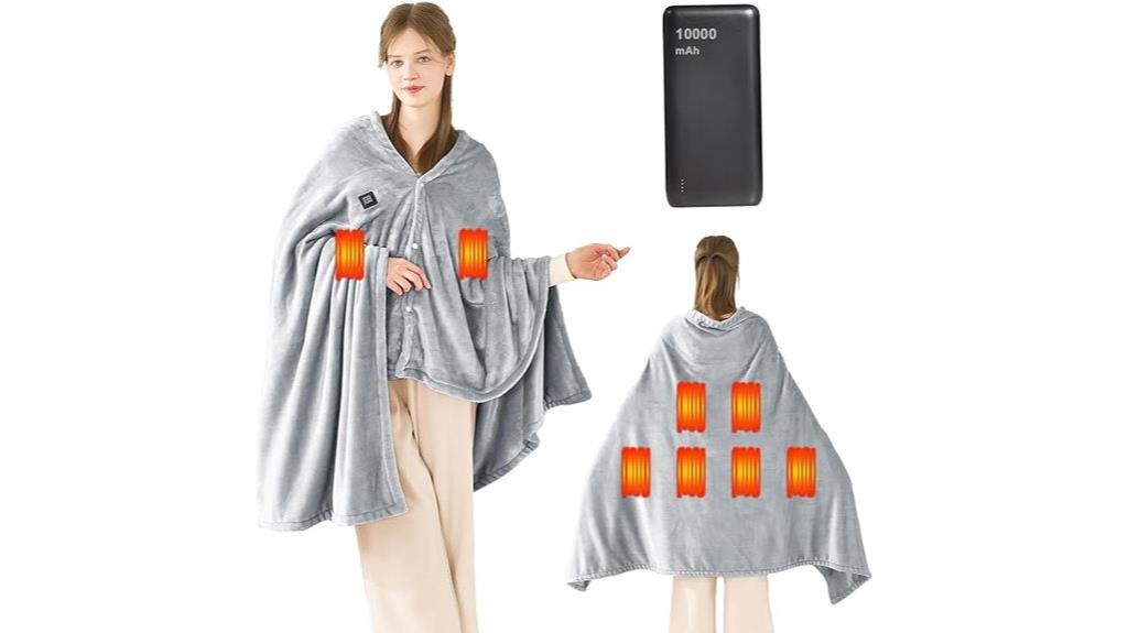 heated blanket with power bank
