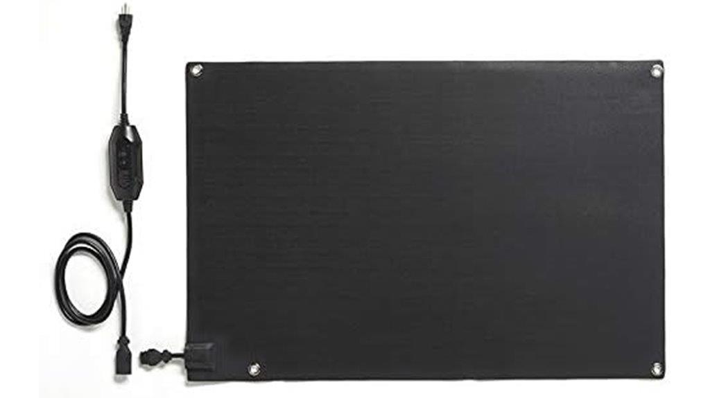 heated entrance snow mats