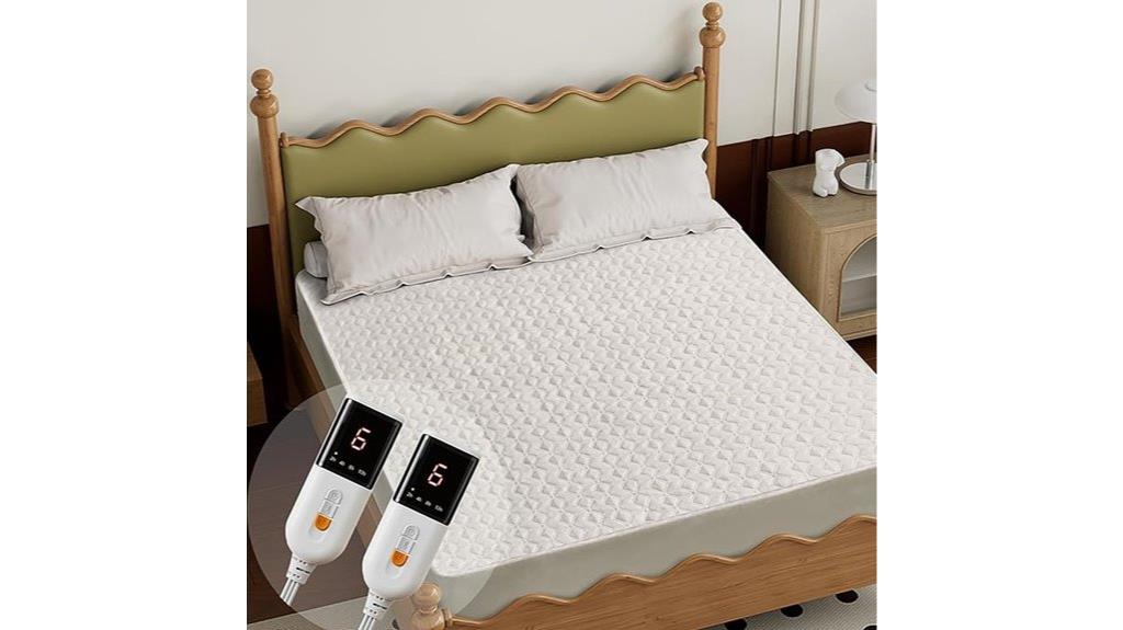 heated mattress pad features