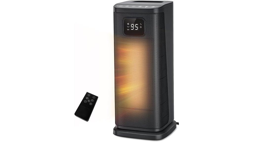 heater with thermostat timer