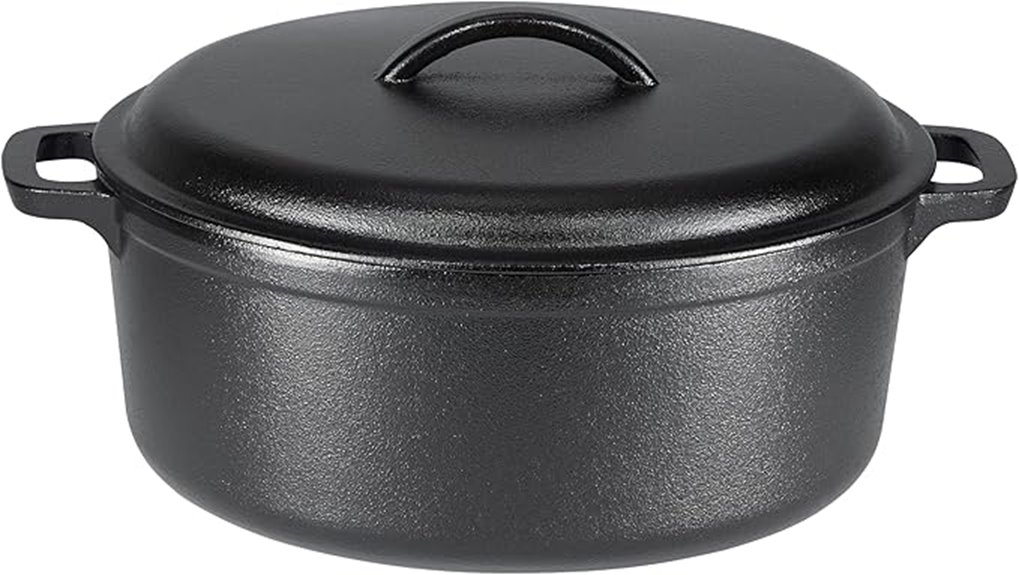 heavy duty cast iron cookware