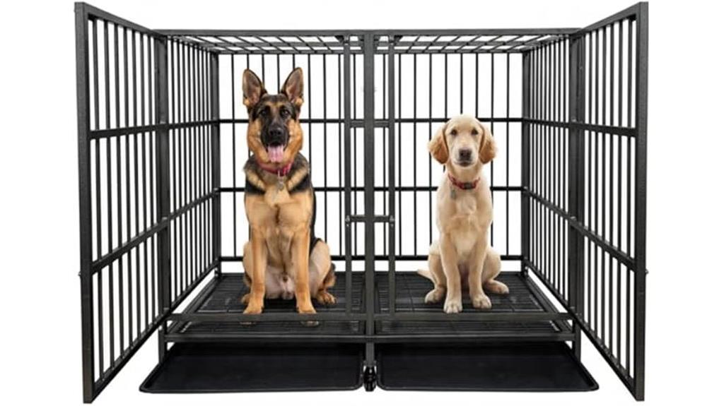 heavy duty dog crate