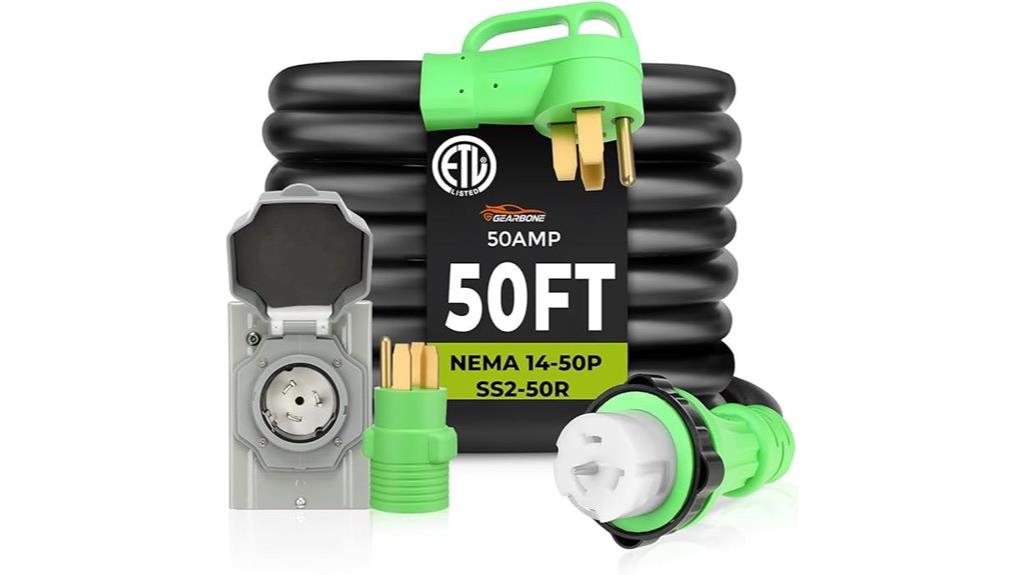 heavy duty generator power kit